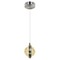 Cwi Lighting Salvador 4 in LED Integrated Polished Nickel Pendant 1673P4-1-613 - alternate 4